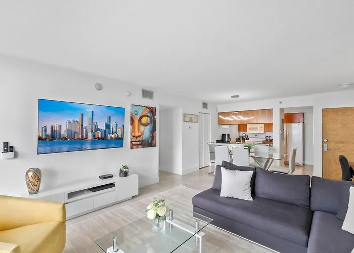 Stunning 3Bedroom 34Th Floor Brickell Free Parking